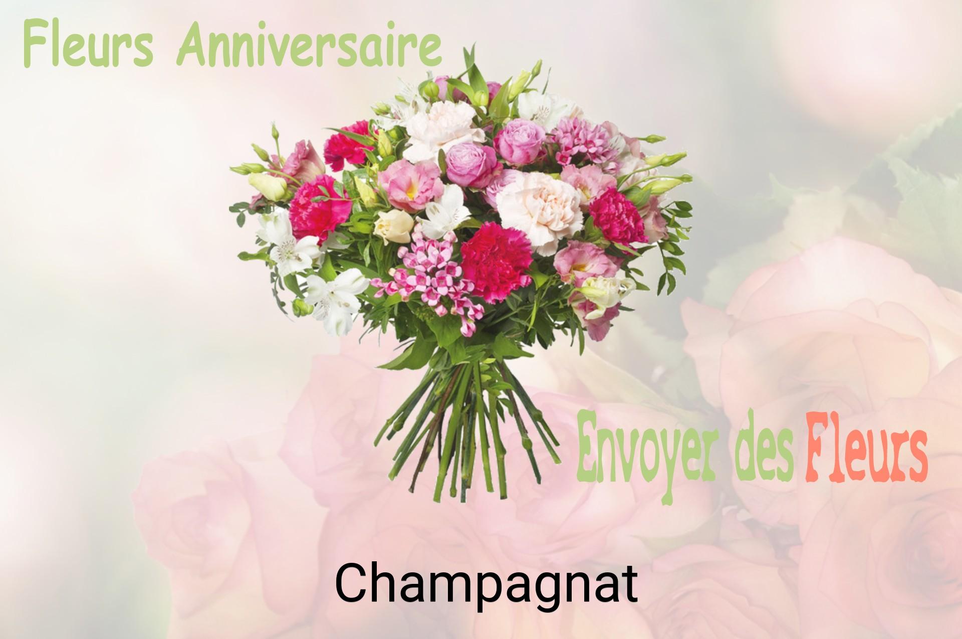 Bouquet de fleurs d’anniversaire livré à Champagnat